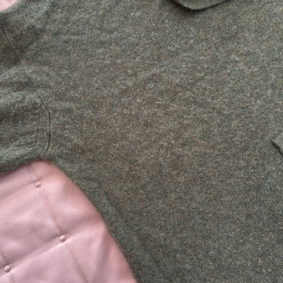 Deep Green Cashmere Hoodie - Picture 6 of 7